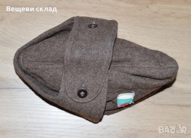 Шаячно кепе от зимна военна униформа №58, снимка 3 - Антикварни и старинни предмети - 48337441