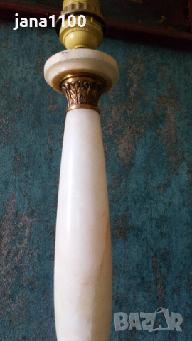Винтидж настолна лампа Арт Деко, снимка 5 - Настолни лампи - 44666307