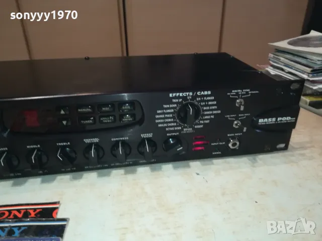LINE 6 BASS POD 1403251445, снимка 5 - Ресийвъри, усилватели, смесителни пултове - 49493607