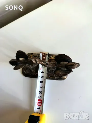 Прекрасна Колекционерска Фигурка Петел и Кокошка, снимка 10 - Колекции - 49601209