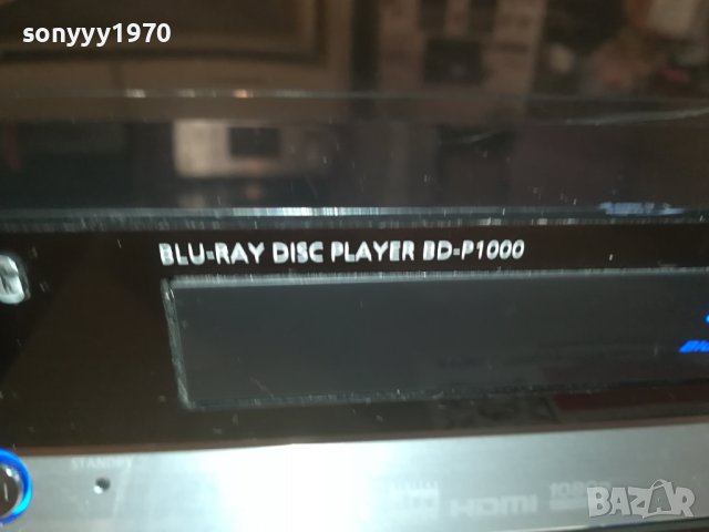 SAMSUNG BD-P1000 BLU-RAY ВНОС FRANCE 1510231230, снимка 8 - Плейъри, домашно кино, прожектори - 42570088
