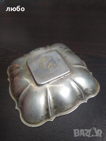 Сребърен Пепелник и Емайл-Сребро 0,925 54 гр, снимка 8 - Антикварни и старинни предмети - 44654633