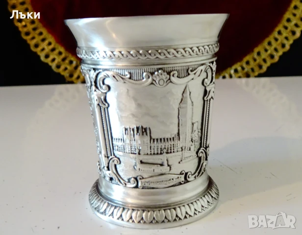 Чаша от калай WMF,лимитирана серия,барок. , снимка 3 - Антикварни и старинни предмети - 51394962