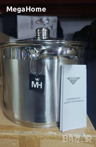 Премиум Тенджера от Неръждаема стомана MERCURY HAUS COSMO PREMIUM, снимка 9 - Съдове за готвене - 53052371