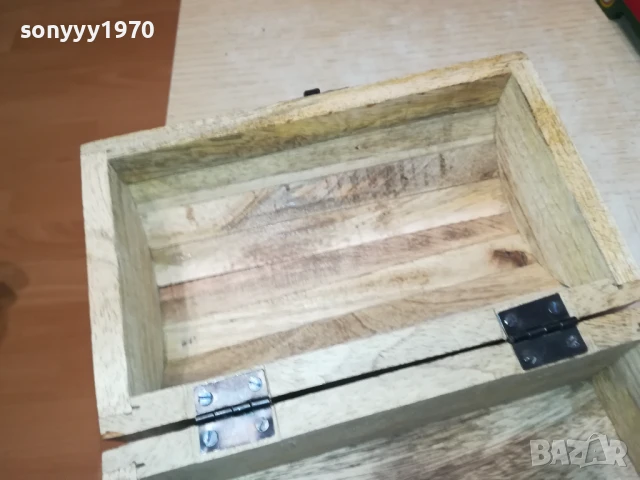 КРАСИВА ДЪРВЕНА КУТИЯ ОТ ГЕРМАНИЯ 1708251906, снимка 18 - Антикварни и старинни предмети - 51395218