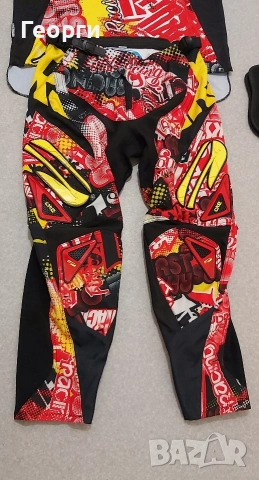 Екип за мотокрос FirstRacing L + ръкавиците , снимка 3 - Аксесоари и консумативи - 53788319