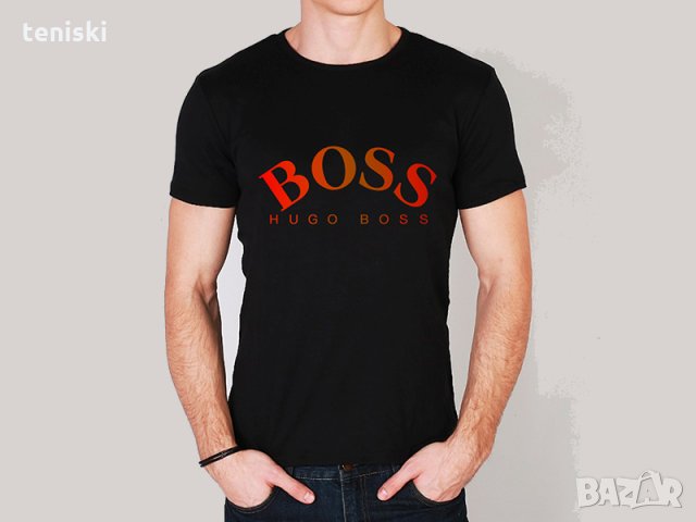 Тениски HUGO BOSS принт 8 модела, снимка 5 - Тениски - 30722447