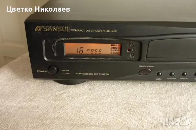 Sansui CD-200, снимка 9 - Ресийвъри, усилватели, смесителни пултове - 49150045