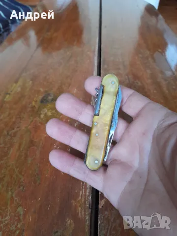 Стар джобен нож,ножче,ножка #103, снимка 3 - Други ценни предмети - 49663125