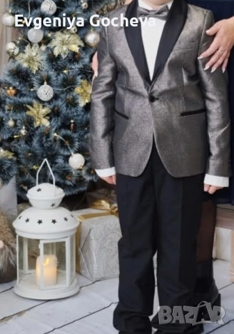 смокинг сако момче 7-8 години 134см