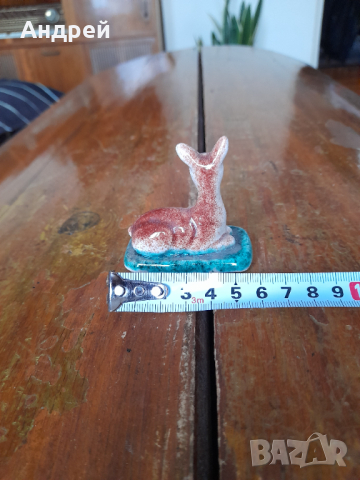 Стара порцеланова фигура,сърничка #5, снимка 3 - Други ценни предмети - 44639733