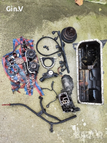 Останали части от двигател M54B30 задно М54Б30