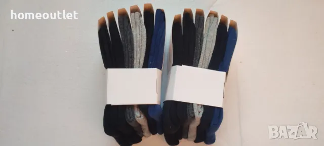 К-т от 12 бр мъжки дълги чорапи - различни размери / цветове, снимка 7 - Мъжки чорапи - 36655493