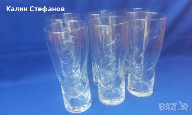 Стъклени чаши фирмени на Пепси PEPSI , снимка 8 - Колекции - 41042317