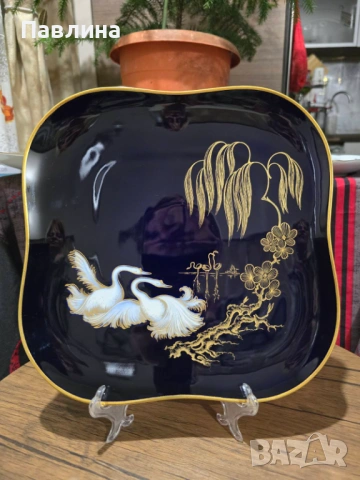 Порцеланово немско плато, снимка 2 - Аксесоари за кухня - 53865439