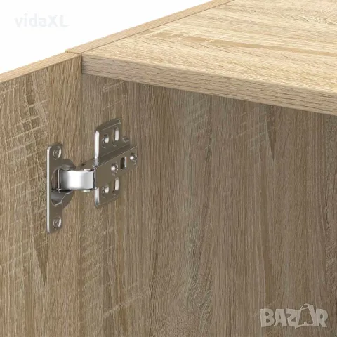 vidaXL Тесен шкаф, сонома дъб, 30x42,5x225 см, инженерно дърво, снимка 10 - Бюфети - 56146897