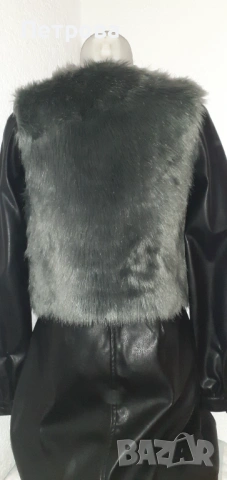 Кожен елек, снимка 5 - Елеци - 53737214