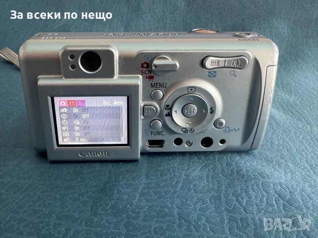 Цифров фотоапарат Canon PowerShot A400 , 3.2MP , Canon A400, снимка 13 - Фотоапарати - 56229035