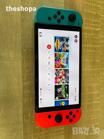 Nintendo Switch Oled 64gb + подаръци