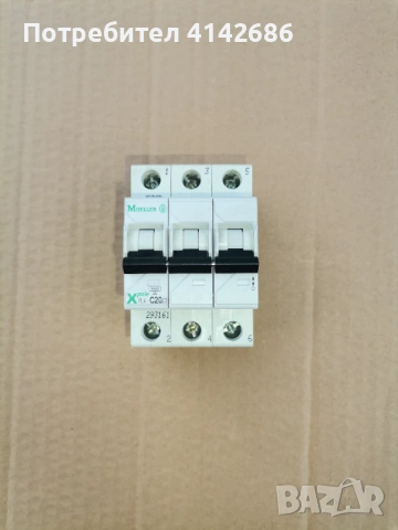 Автоматичен предпазител Moeller PL4-C20/3