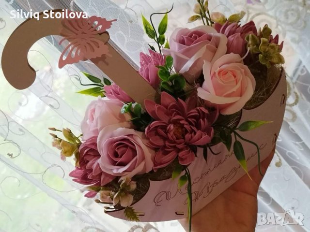 Чадъри със сапунени цветя невероятен букет който би зарадвал всеки                          , снимка 5 - Подаръци за жени - 40957924