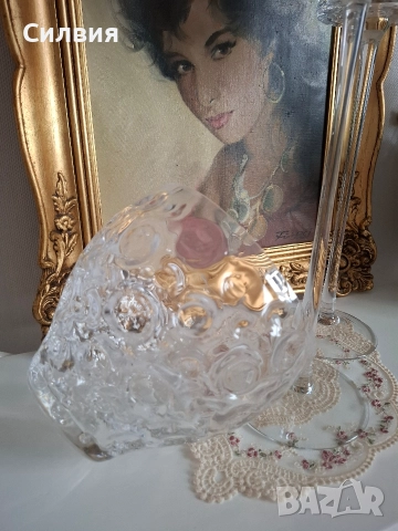 2 Свещника и купа, снимка 3 - Аксесоари за кухня - 52570381