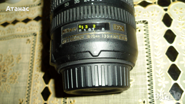 Обектив Nikon AF-S DX Zoom-NIKKOR 18-70 mm 1:3,5-4,5G IF-ED, снимка 2 - Обективи и филтри - 44835053
