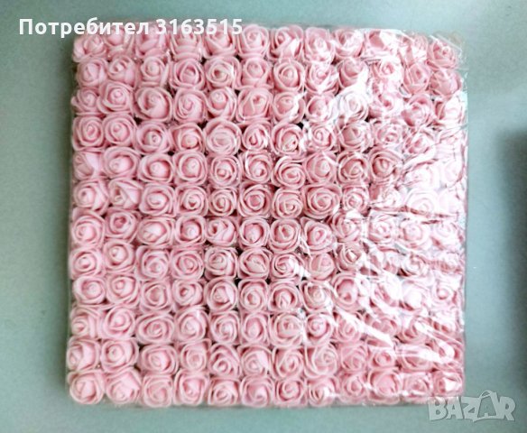 Рози фоам 2см, снимка 16 - Изкуствени цветя - 33945324