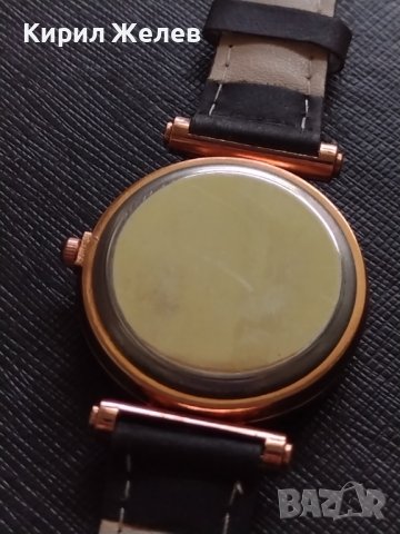 Модерен дамски часовник с кожена каишка перфектно състояние красив дизайн 38260, снимка 6 - Дамски - 40885267