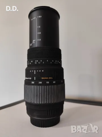 Обектив Sigma 70-300mm f/4-5.6 DG Macro (Canon EF)