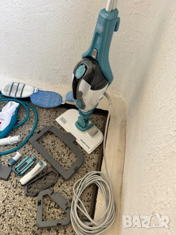 Парочистачка 17 в 1 Black & Decker FSMH1321 Парен Моп 1300W, 0.5L Резервоар, Steam Mop!, снимка 6 - Парочистачки и Водоструйки - 53802843