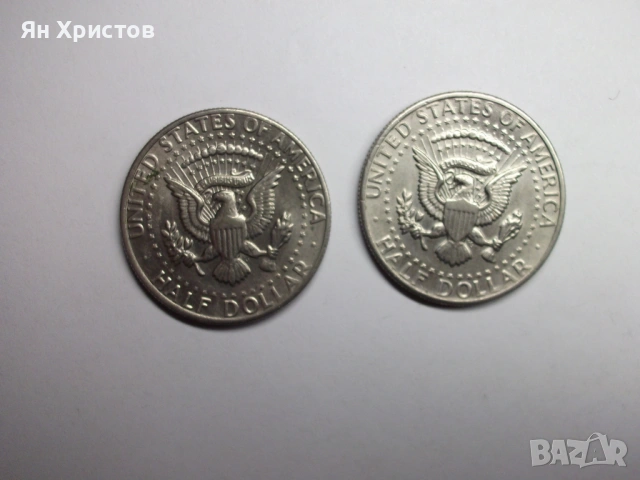 Пет американски монети с образа на четирима президенти , снимка 2 - Нумизматика и бонистика - 53324394