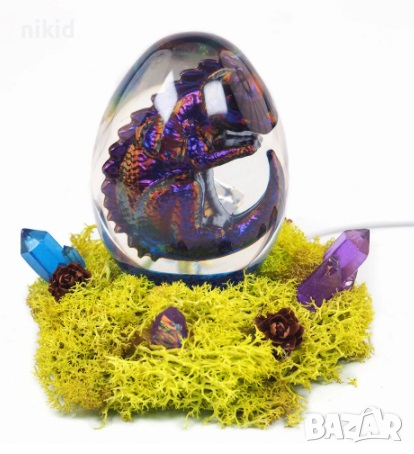 3D голямо цяло яйце силиконов молд форма калъп за свещ гипс шоколад и др декор, снимка 3 - Форми - 36267720