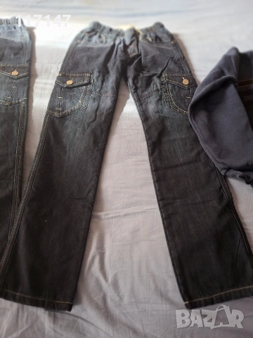 юношески термо дънки размер 158/164, снимка 2 - Детски панталони и дънки - 53412303