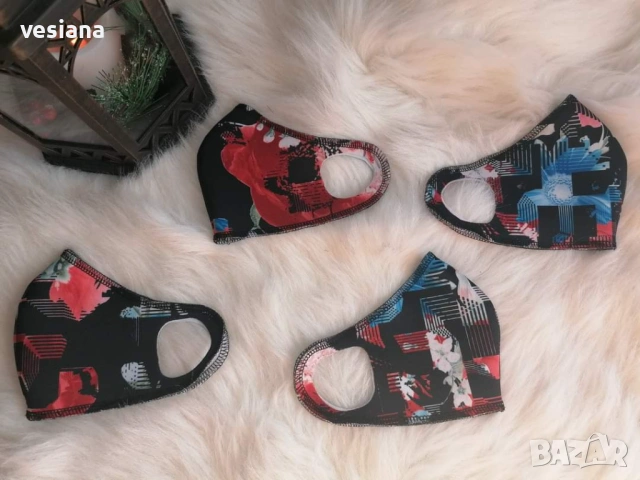 Текстилни маски за лице, снимка 18 - Други - 53271504