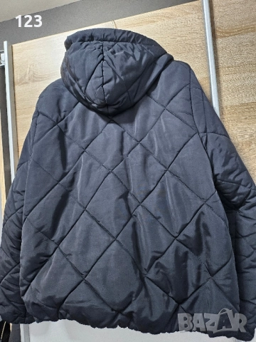 Дамско зимно яке черно