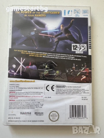 Star Wars: The Clone Wars - Lightsaber Duels за Wii / Wii U, снимка 2 - Игри за Nintendo - 51320660