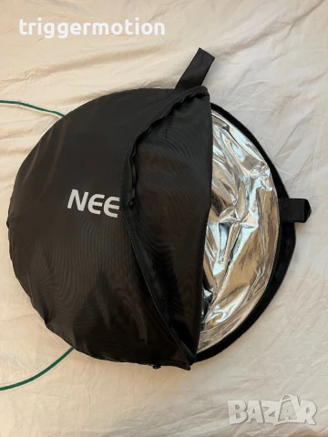 Neewer 5 в 1 мултифункционален фотографски рефлектор за студио и външна фотография 100×150 см, снимка 6 - Светкавици, студийно осветление - 51407502
