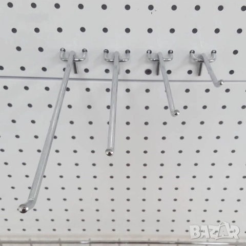 куки за стелажи и канални пана , снимка 5 - Стелажи и щандове - 52621024