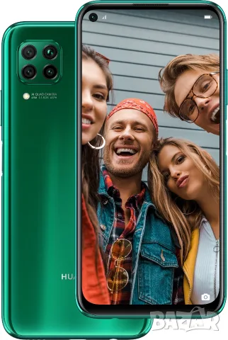 Huawei P40 Lite, Dual SIM, 128GB, 6GB RAM, 4G Green , снимка 2 - Huawei - 56210726