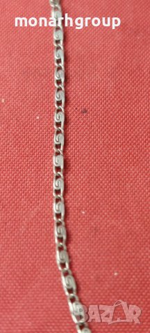 Сребърна верижка , снимка 2 - Колиета, медальони, синджири - 42306075