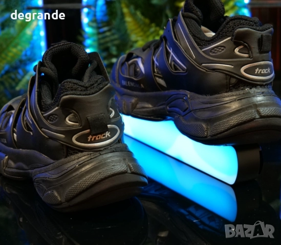  НАМАЛЕНИ Balenciaga track Цвят- Черно, снимка 2 - Маратонки - 52702208
