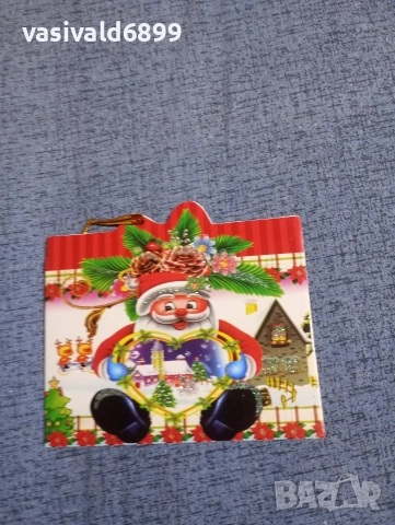 Лот от шест коледни картички , снимка 8 - Декорация за дома - 52693968