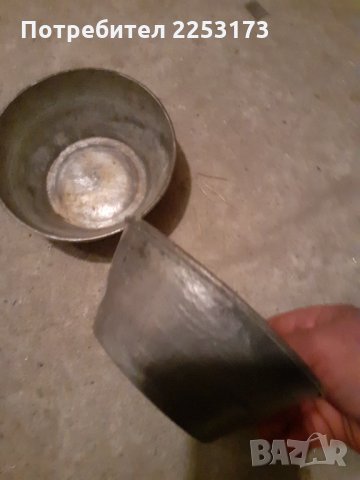 Стари купи за хранене от бакър,лот., снимка 2 - Декорация за дома - 34792505