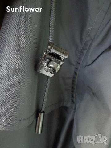 Оригинално мъжко черно дълго яке с качулка Burberry London , снимка 14 - Якета - 51720819