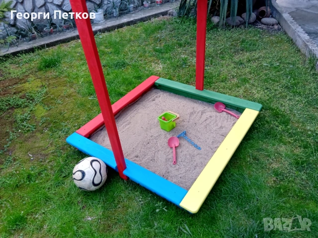 Детски Пясъчник със сенник,цветен, снимка 7 - Други - 53481779