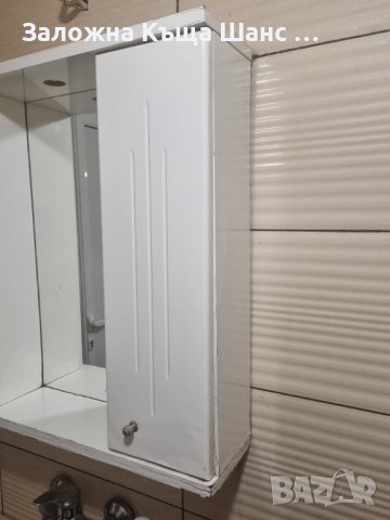 Горен огледален шкаф за баня , снимка 5 - Шкафове - 41926028