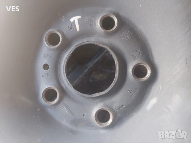 Метални джанти VAG 15, снимка 6 - Гуми и джанти - 53759360