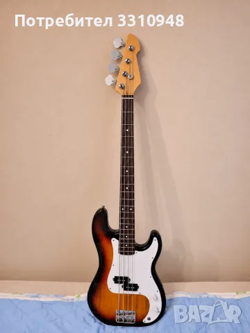 Електрическа бас китара Precision Bass - отличен звук