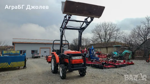 Японски трактор Kubota GL23 с челен товарач, 23 кс, 4x4, АграБГ Джолев, снимка 6 - Селскостопанска техника - 48318121